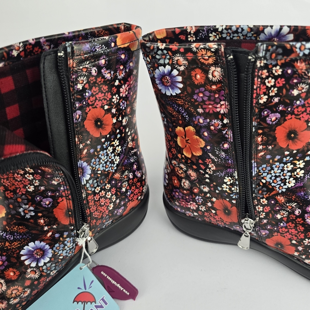 Alegria Floral Rain Boots Size 37 RAI - Picture 7 of 16